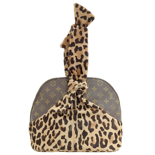 LOUIS VUITTON 1996 Made Azzedine Alaïa Monogram 100Th Anniversary Collection Brown