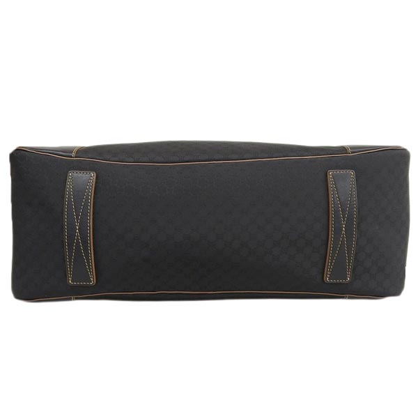 Celine Canvas Leather Combination Macadam Pattern 2Way Bag Black