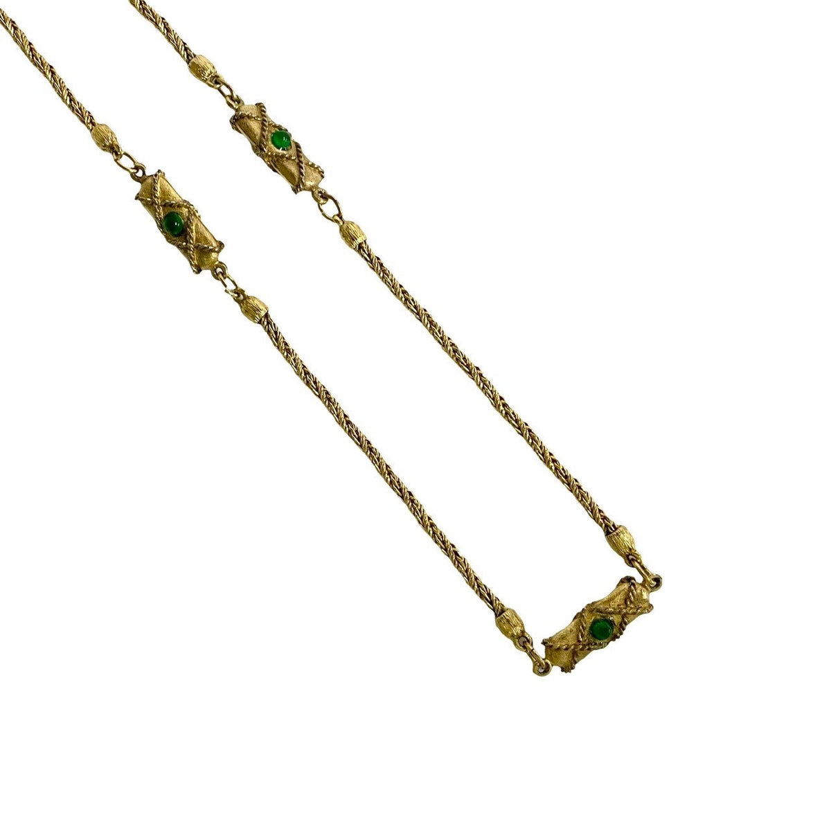 CHANEL Necklace Gold Plated gold