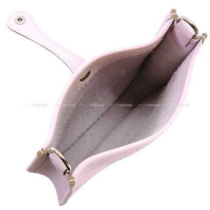 HERMES Shoulder bag Evelyne 16 TPM Mauve Pale Taurillon Clemence Silver