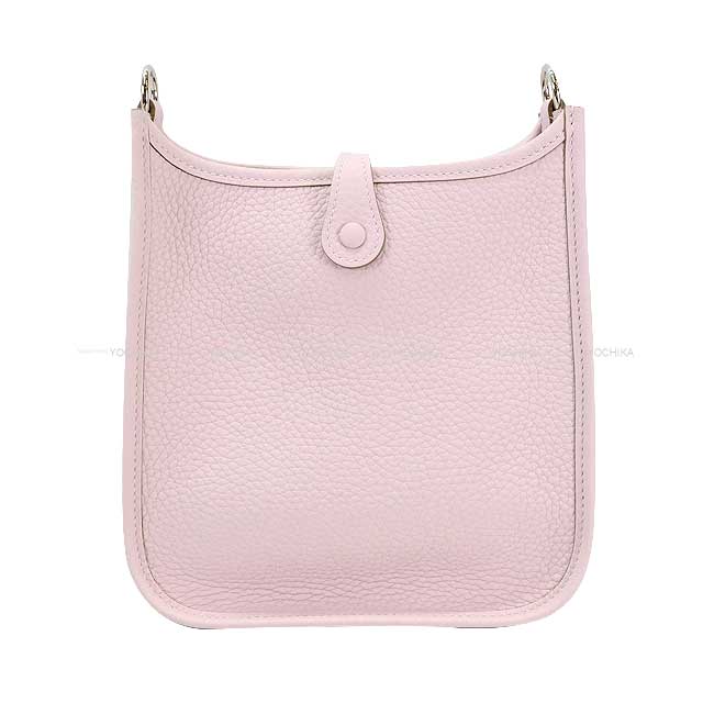 HERMES Shoulder bag Evelyne 16 TPM Mauve Pale Taurillon Clemence Silver