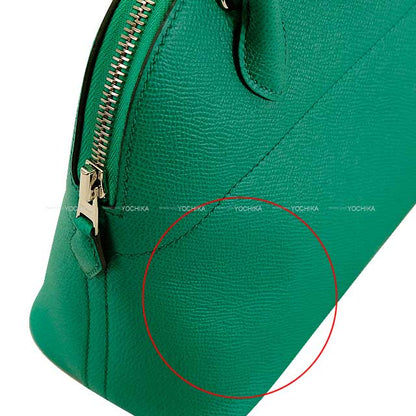 HERMES Shoulder bag Bolide27 Vert Jade Veau Epsom Silver HW Stamp