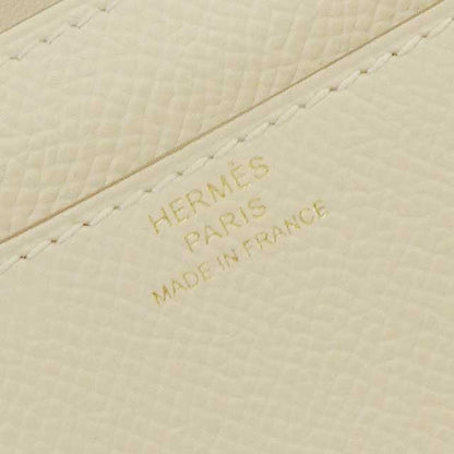 HERMES long wallet Constance Long wallet To Go Craie Veau Epsom Rose Gold HW Stamp