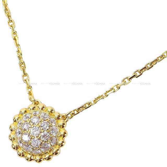 Van Cleef & Arpels necklace Pendant Perlee Diamond 18K Yellow Gold/Diamond VCARO9PD00