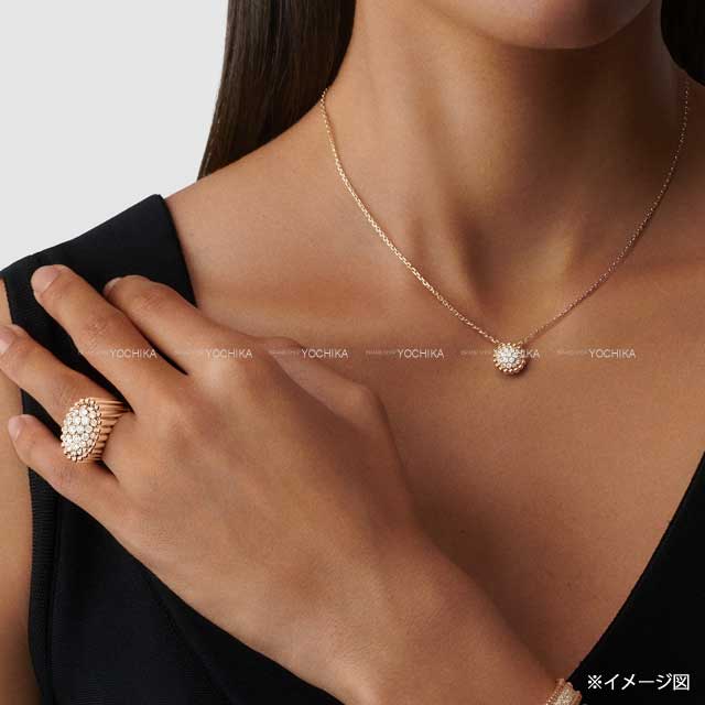 Van Cleef & Arpels necklace Pendant Perlee Diamond 18K Yellow Gold/Diamond VCARO9PD00
