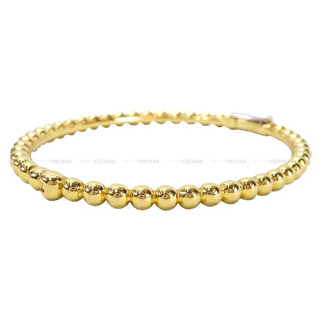 Van Cleef & Arpels bracelet Bangle Perlee #S 18K Yellow Gold VCARO7TG00