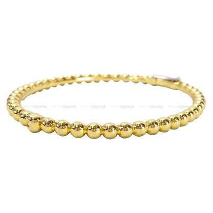 Van Cleef & Arpels bracelet Bangle Perlee #S 18K Yellow Gold VCARO7TG00