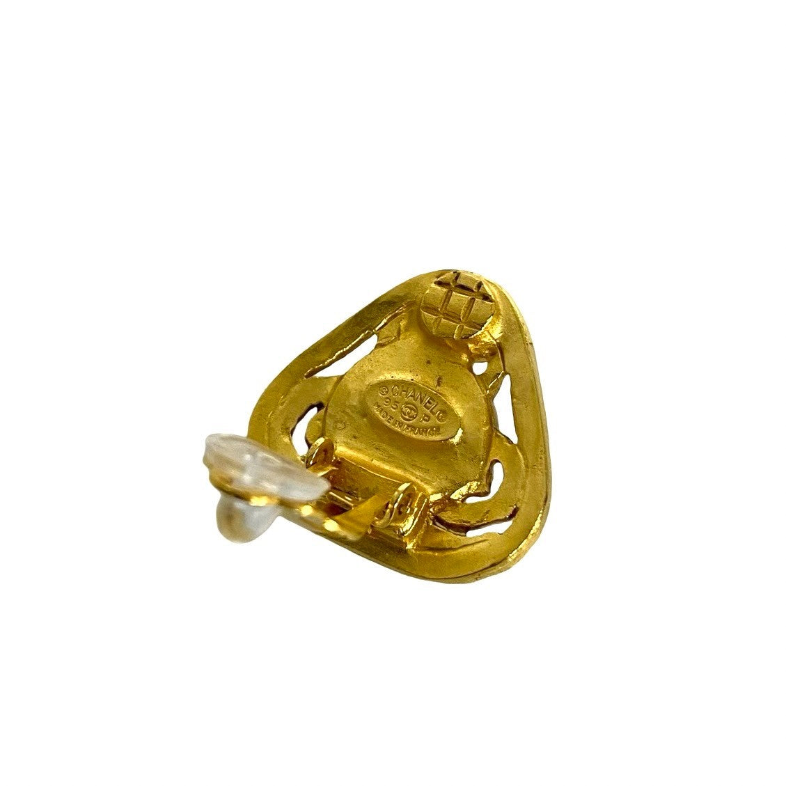 CHANEL Earring Gold Plated gold