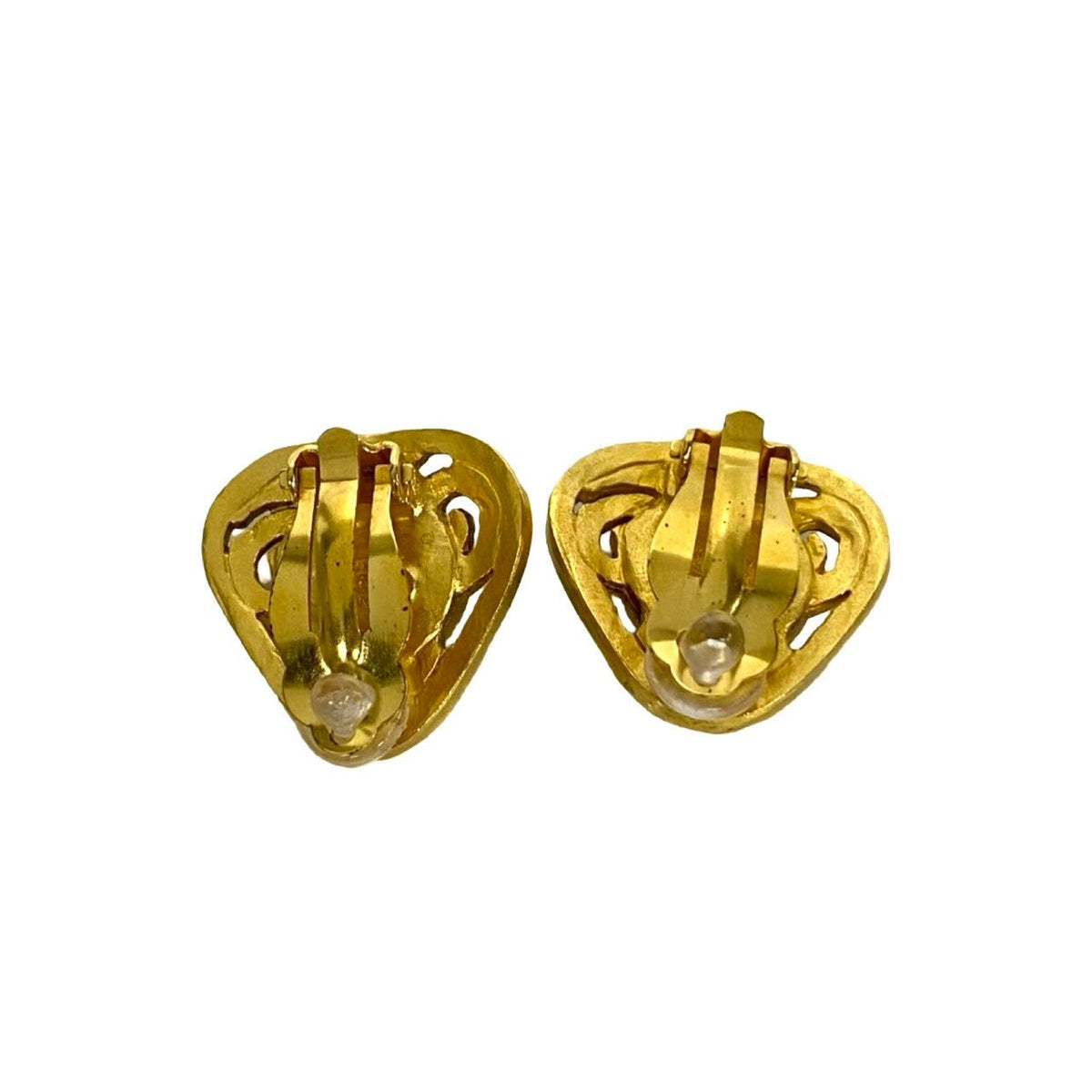CHANEL Earring Gold Plated gold