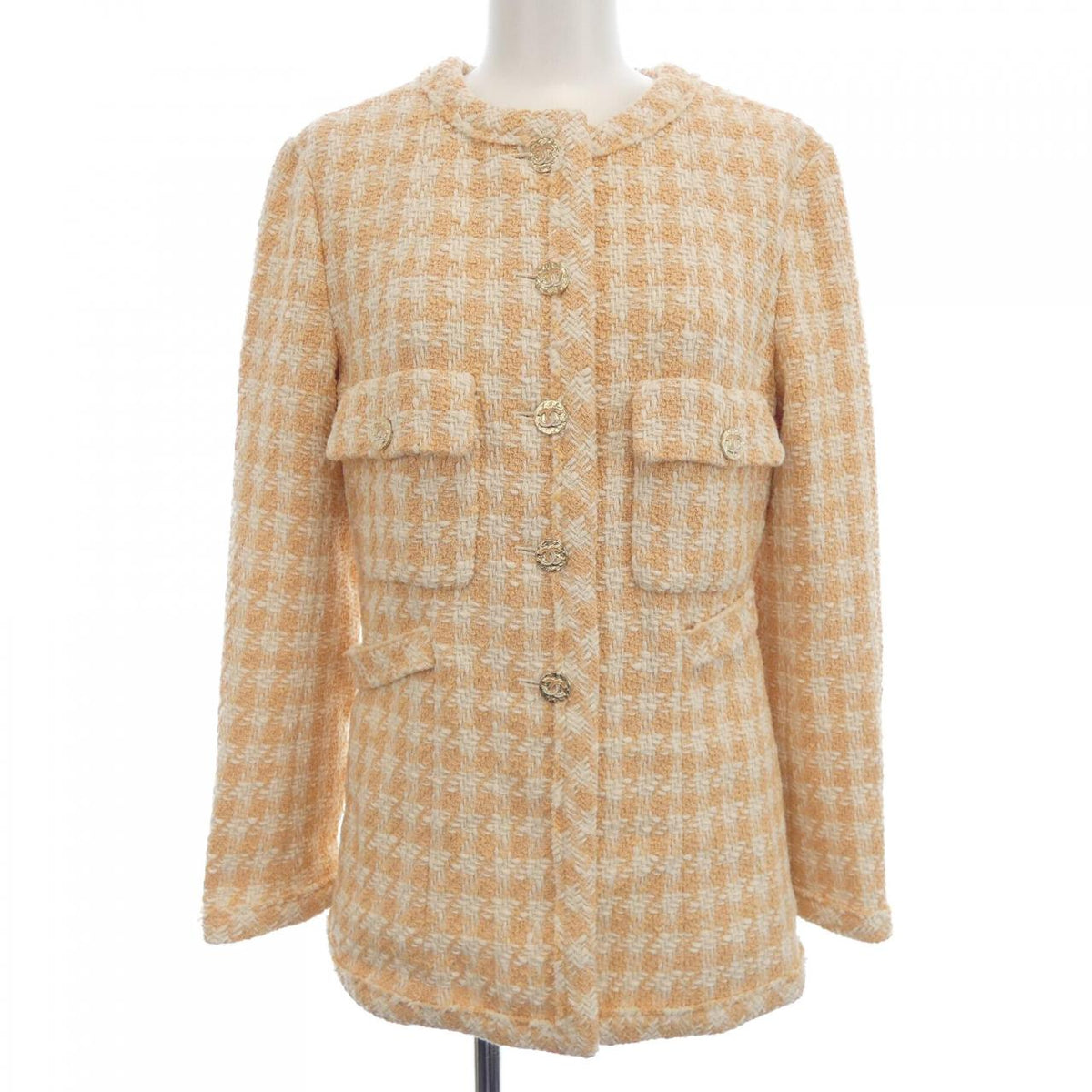 Chanel P74854V66438 Collarless Jacket