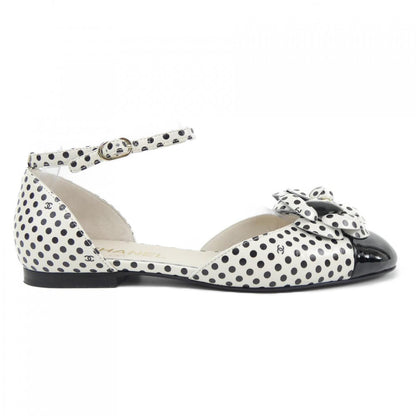 Chanel G45497B15869 Calfskin Patent Calfskin Shoes