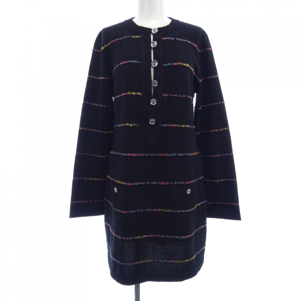 Chanel P75372K10818 Cashmere Dress