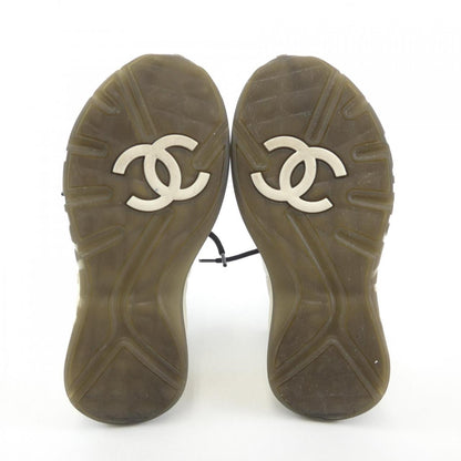 Chanel G38290Y55656 Mesh Suede Sneakers