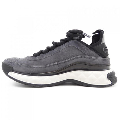 Chanel G45331B14494 Suede Calfskin Sneakers