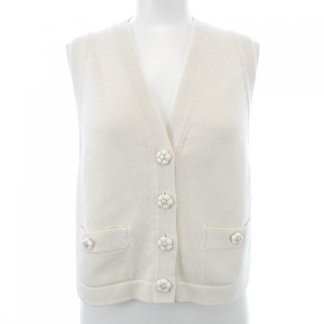 Chanel P76164K10935 Cashmere Vest