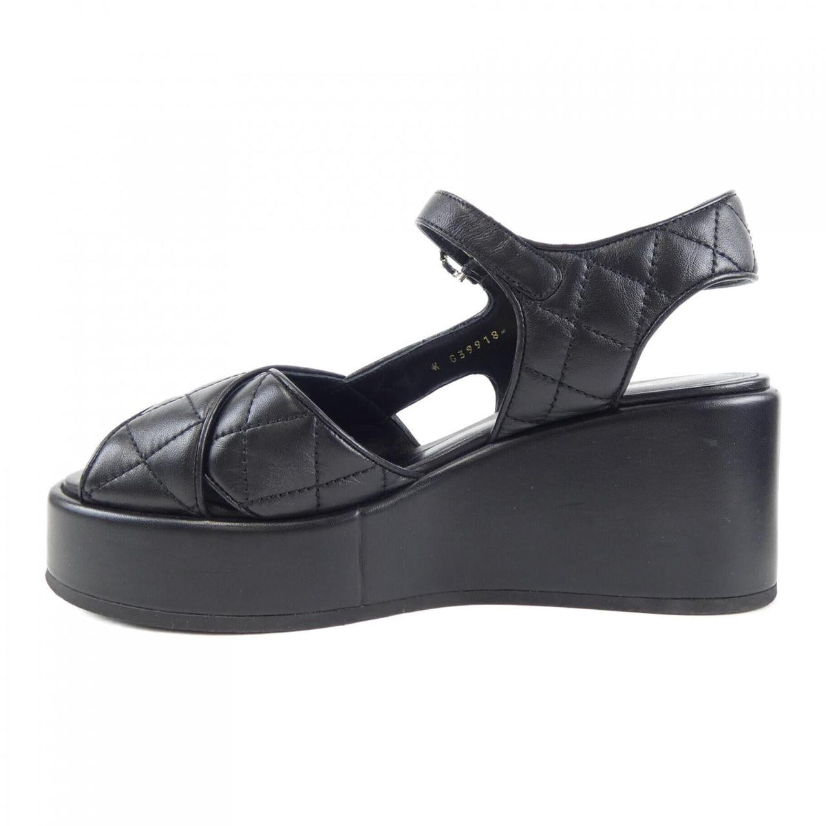 Chanel G39918X01000 Lambskin Sandals