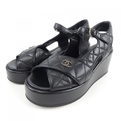 Chanel G39918X01000 Lambskin Sandals
