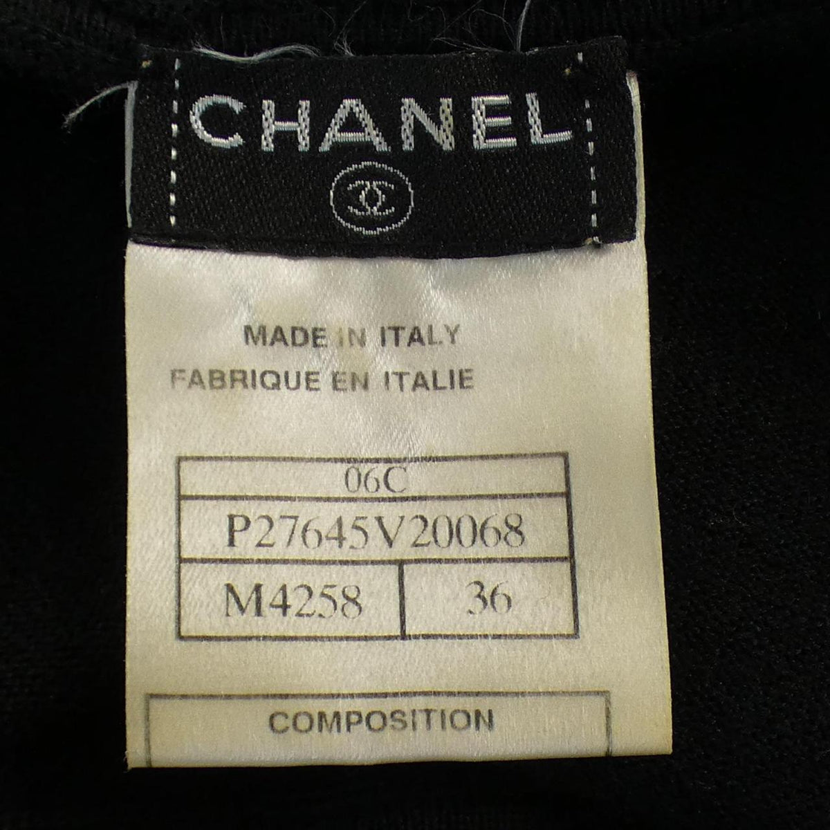Chanel Silk Cashmere Knit