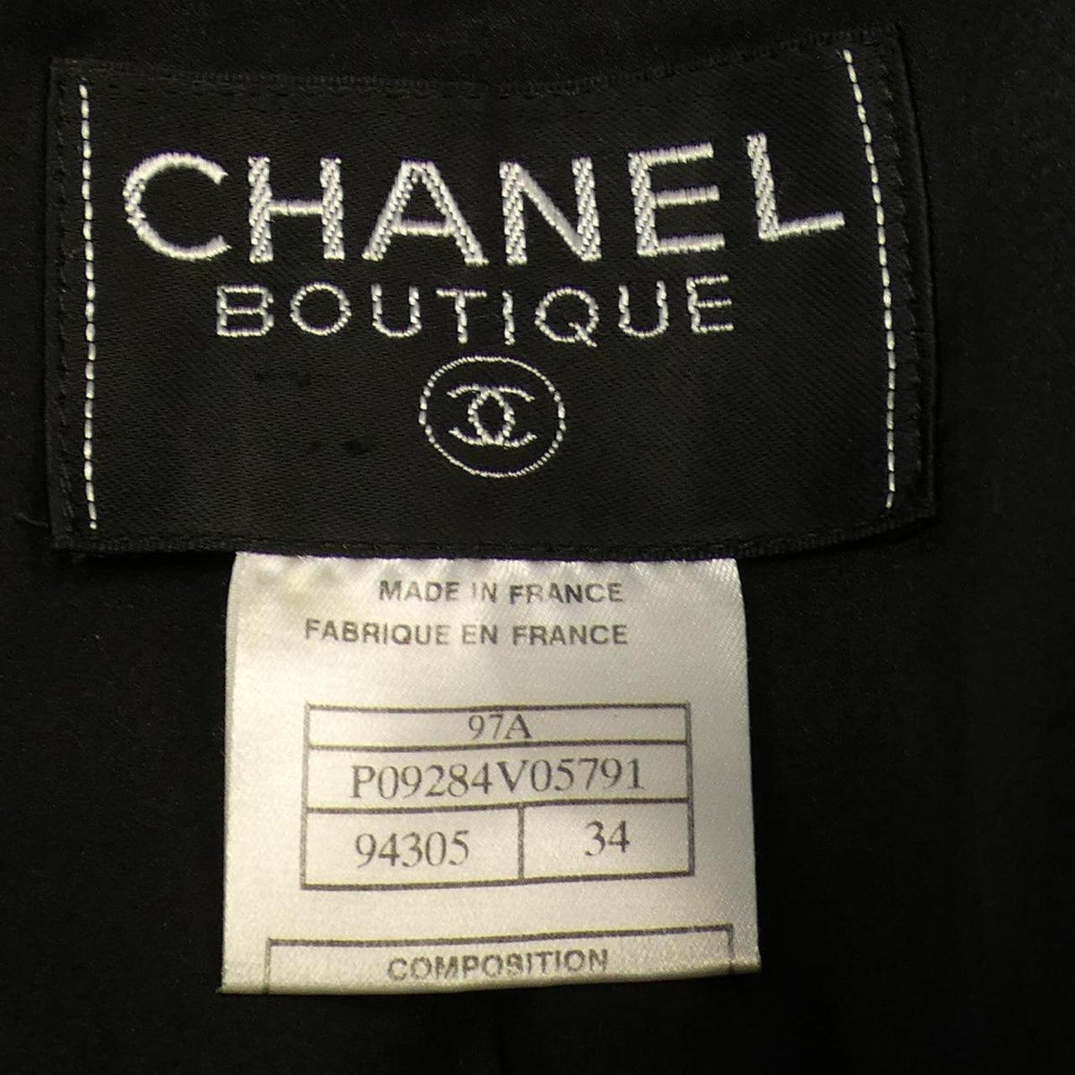 Chanel P09284V05791 97A Jacket