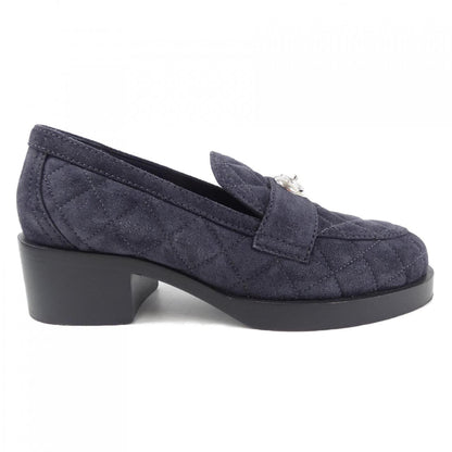 Chanel G39697B14700 Suede Calfskin Metal Shoes