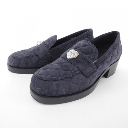 Chanel G39697B14700 Suede Calfskin Metal Shoes