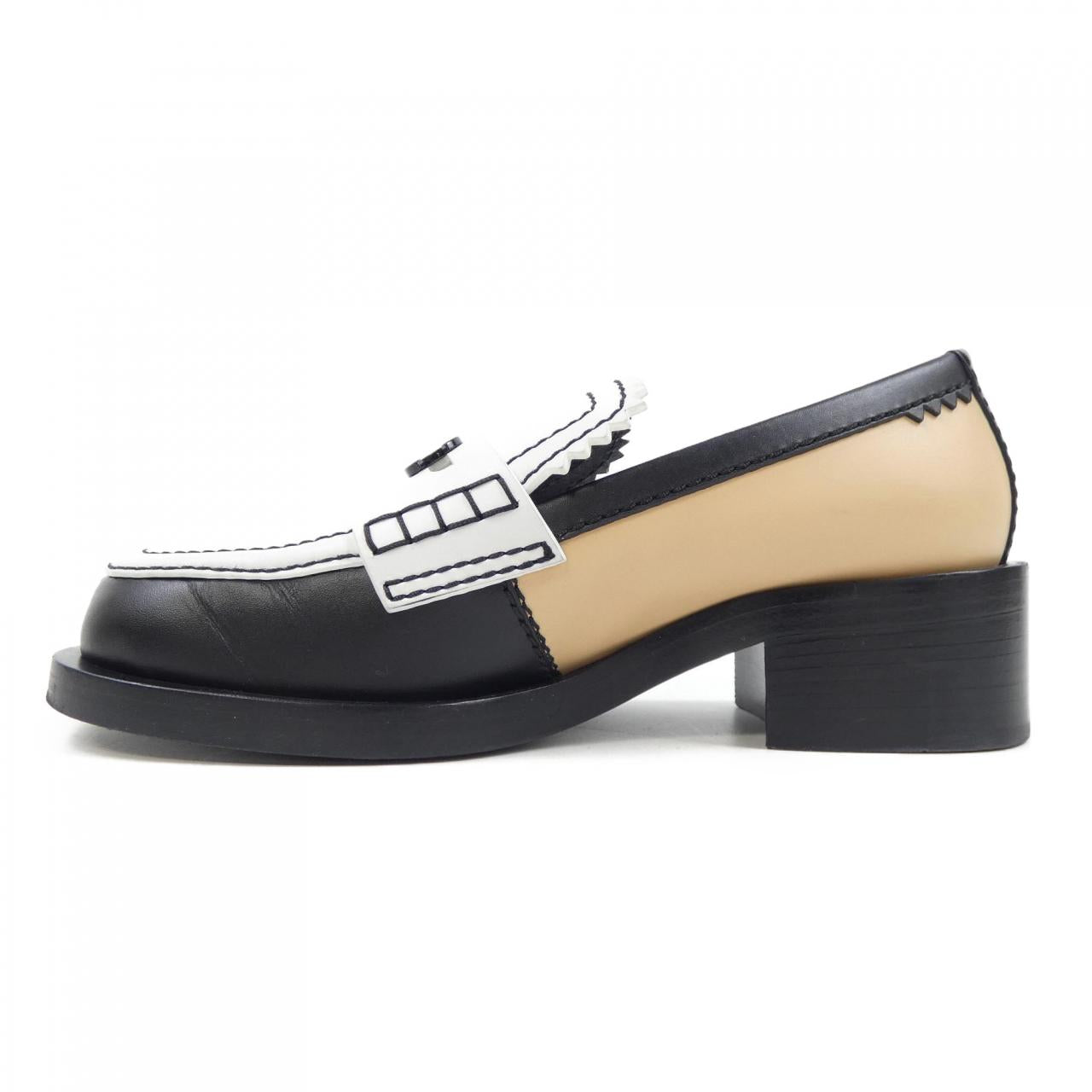 Chanel G45180B13907 Calfskin Shoes