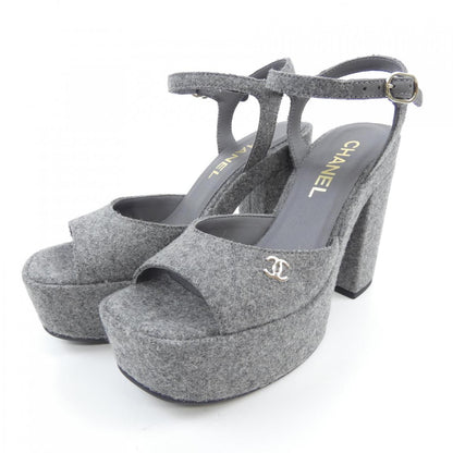 Chanel G45740B17146 Wool Sandals