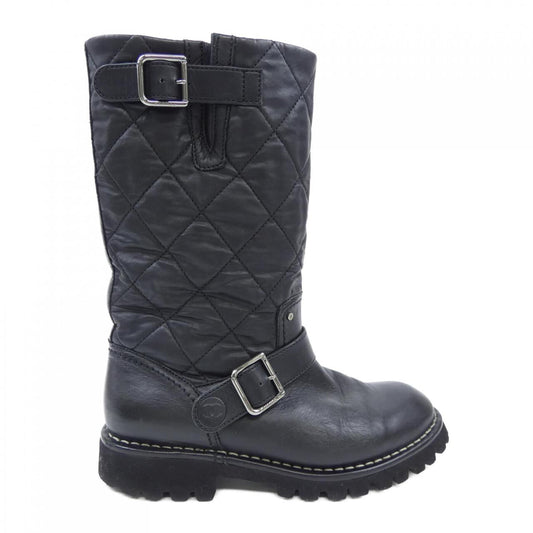 Chanel G26590 Shearling Boots