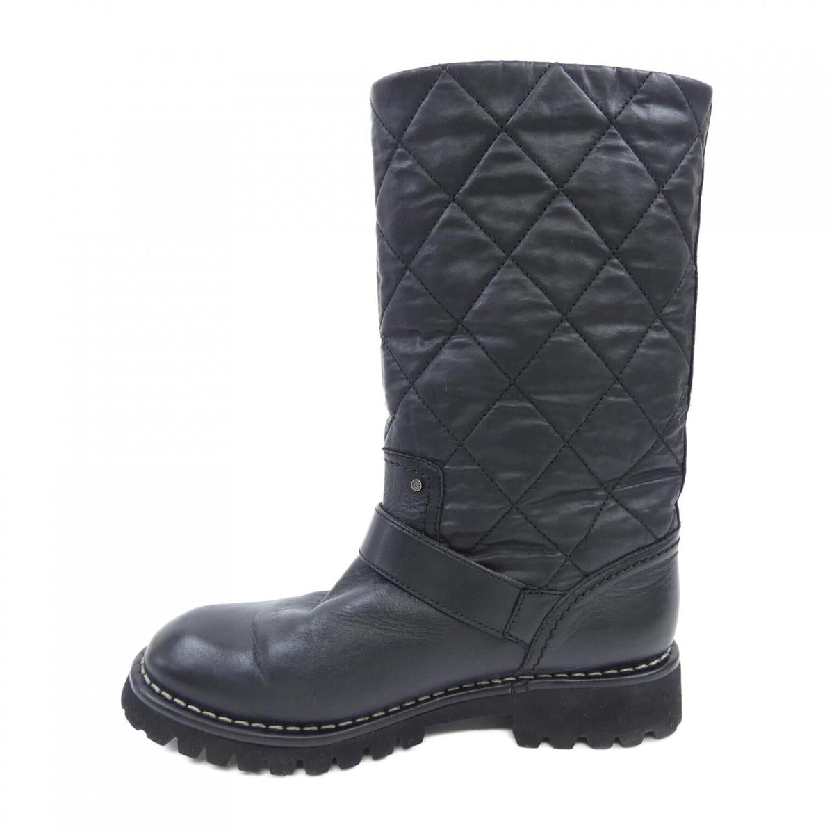 Chanel G26590 Shearling Boots