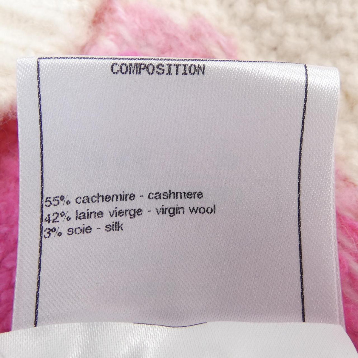 Chanel P73247K10553 Cashmere Knit