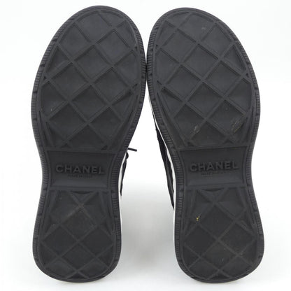 Chanel G45331B14494 Suede Calfskin Sneakers