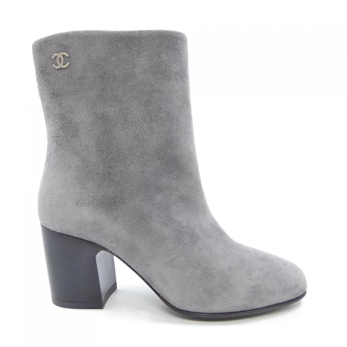 Chanel G32213X48015 Suede Calfskin Boots