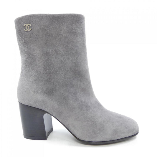 Chanel G32213X48015 Suede Calfskin Boots