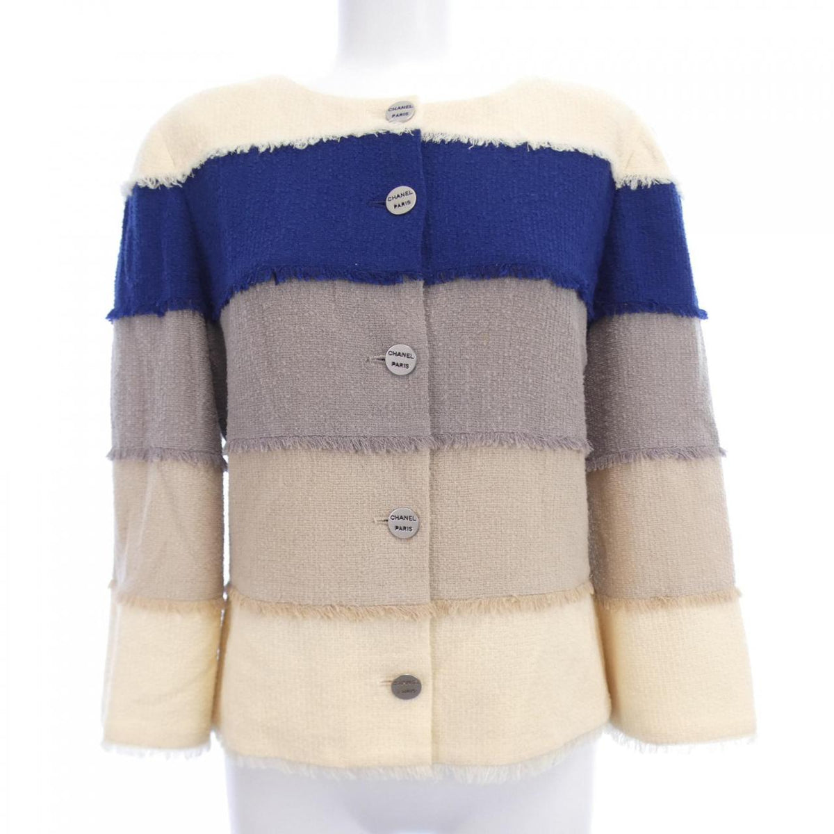 Chanel P14760V08224 00C Collarless Jacket Jacket