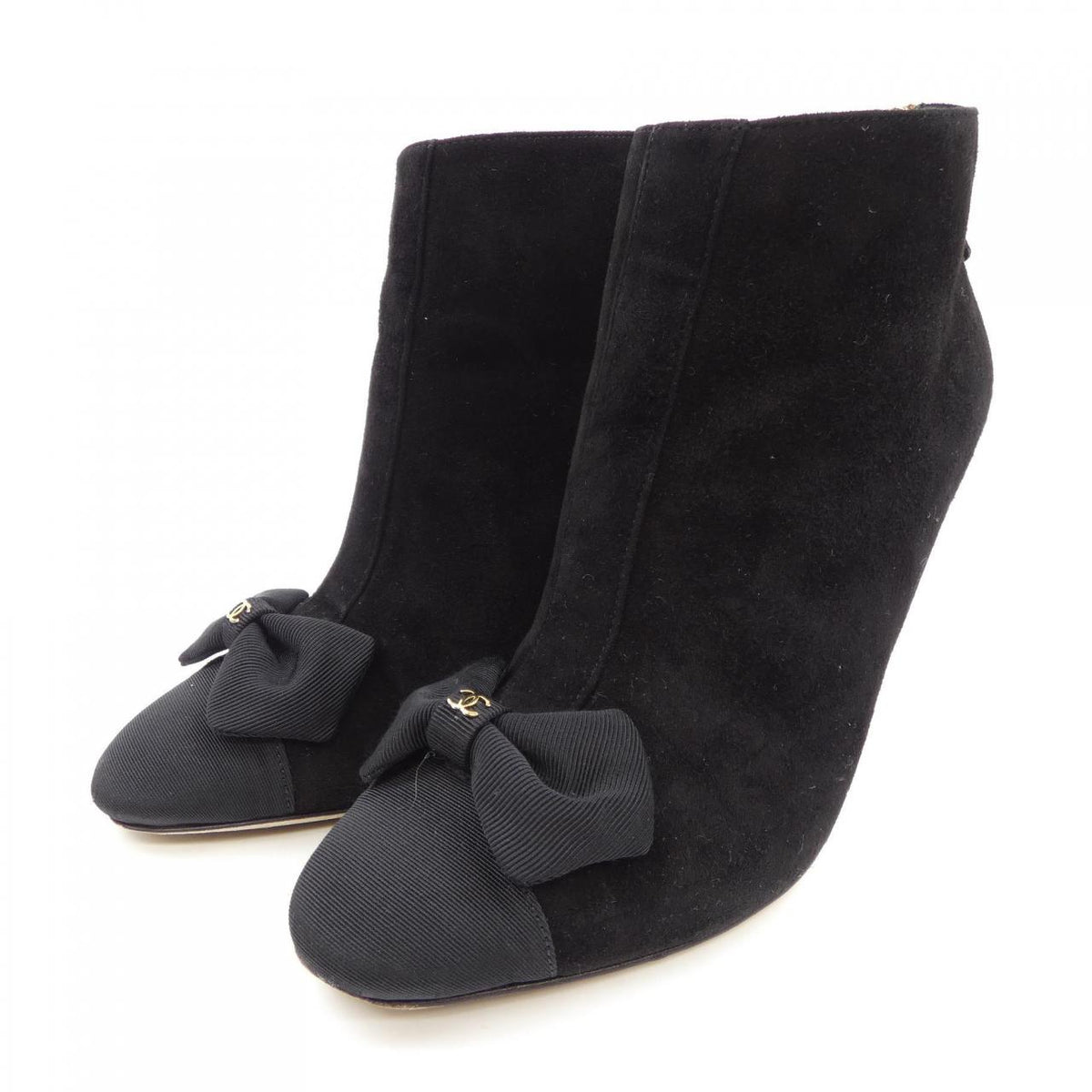 Chanel G31332Y50133 Kid Suede Boots