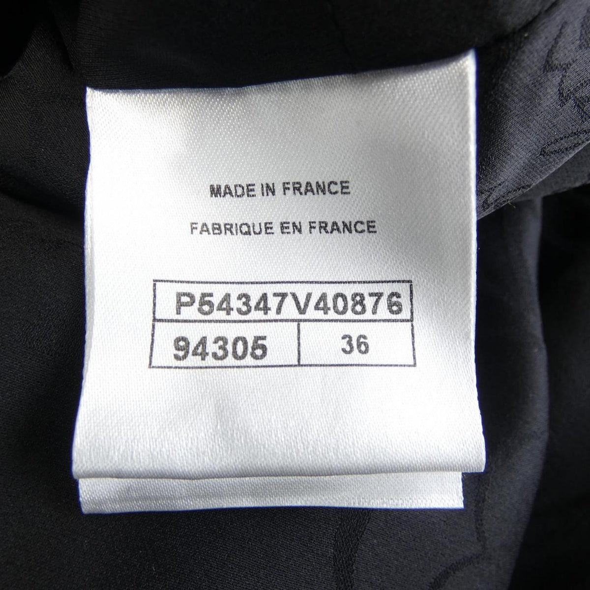 Chanel P54347V40876 Jacket