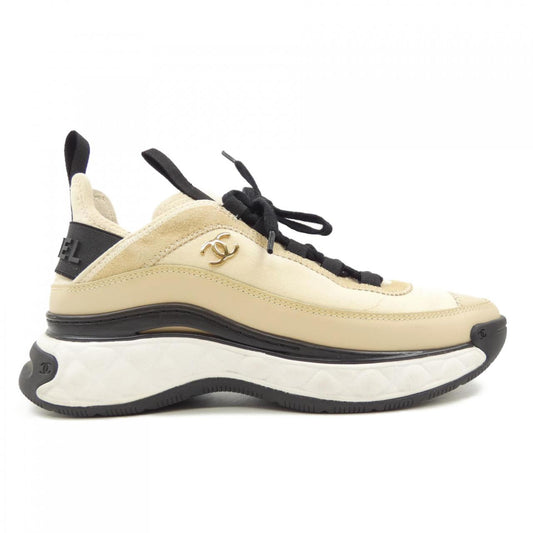 Chanel G35617Y53646 Fabric/Suede Calfskin Sneaker