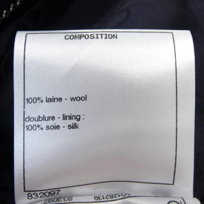 Chanel P59157V38603 Wool Peacoat