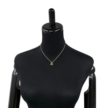 CHANEL Necklace Gold Plated gold