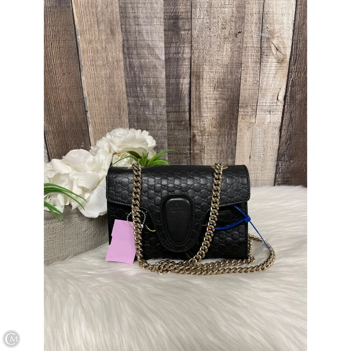 Crossbody Luxury Designer By Gucci, Size: Small