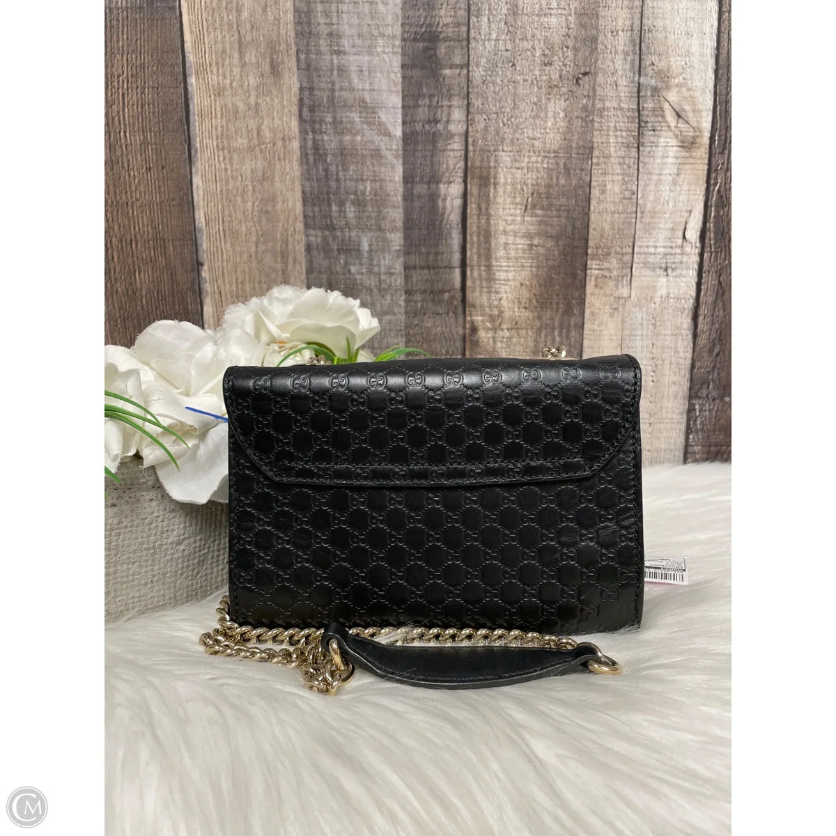 Crossbody Luxury Designer By Gucci, Size: Small