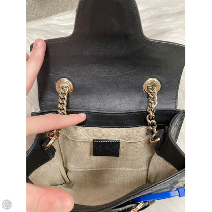 Crossbody Luxury Designer By Gucci, Size: Small