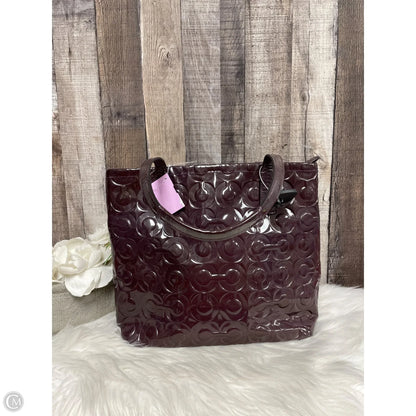 Handbag Designer By Coach, Size: Medium