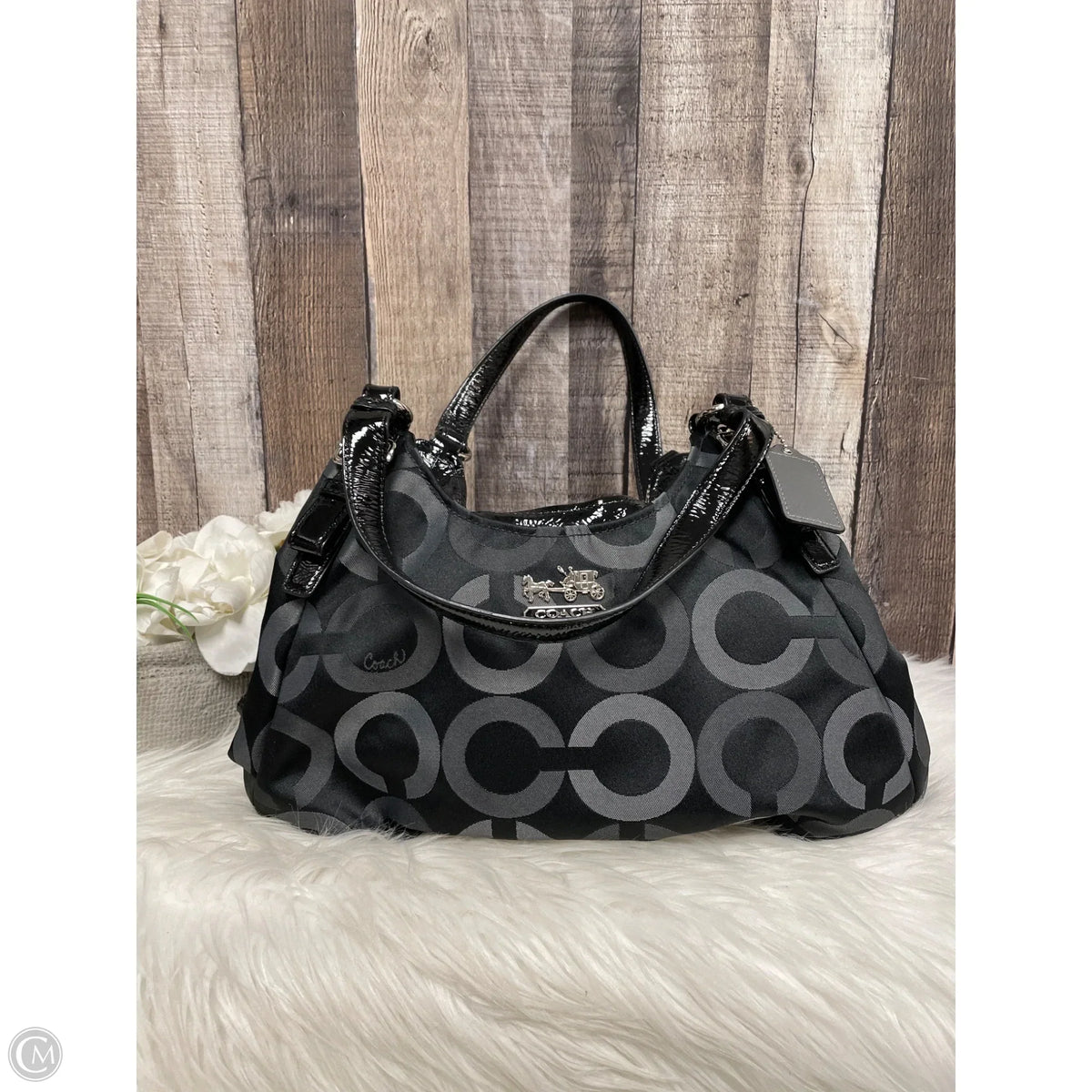 Handbag Designer By Coach, Size: Medium
