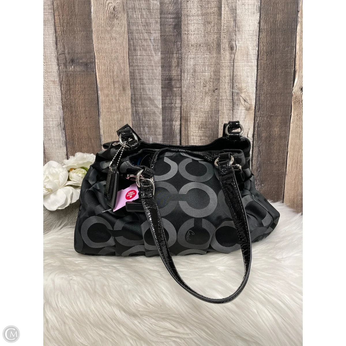Handbag Designer By Coach, Size: Medium