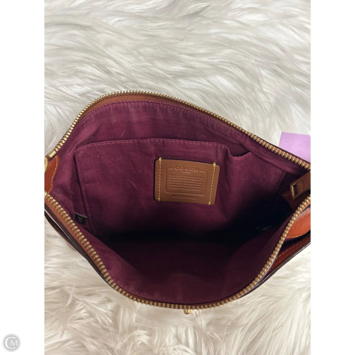 Crossbody Designer By Coach, Size: Medium