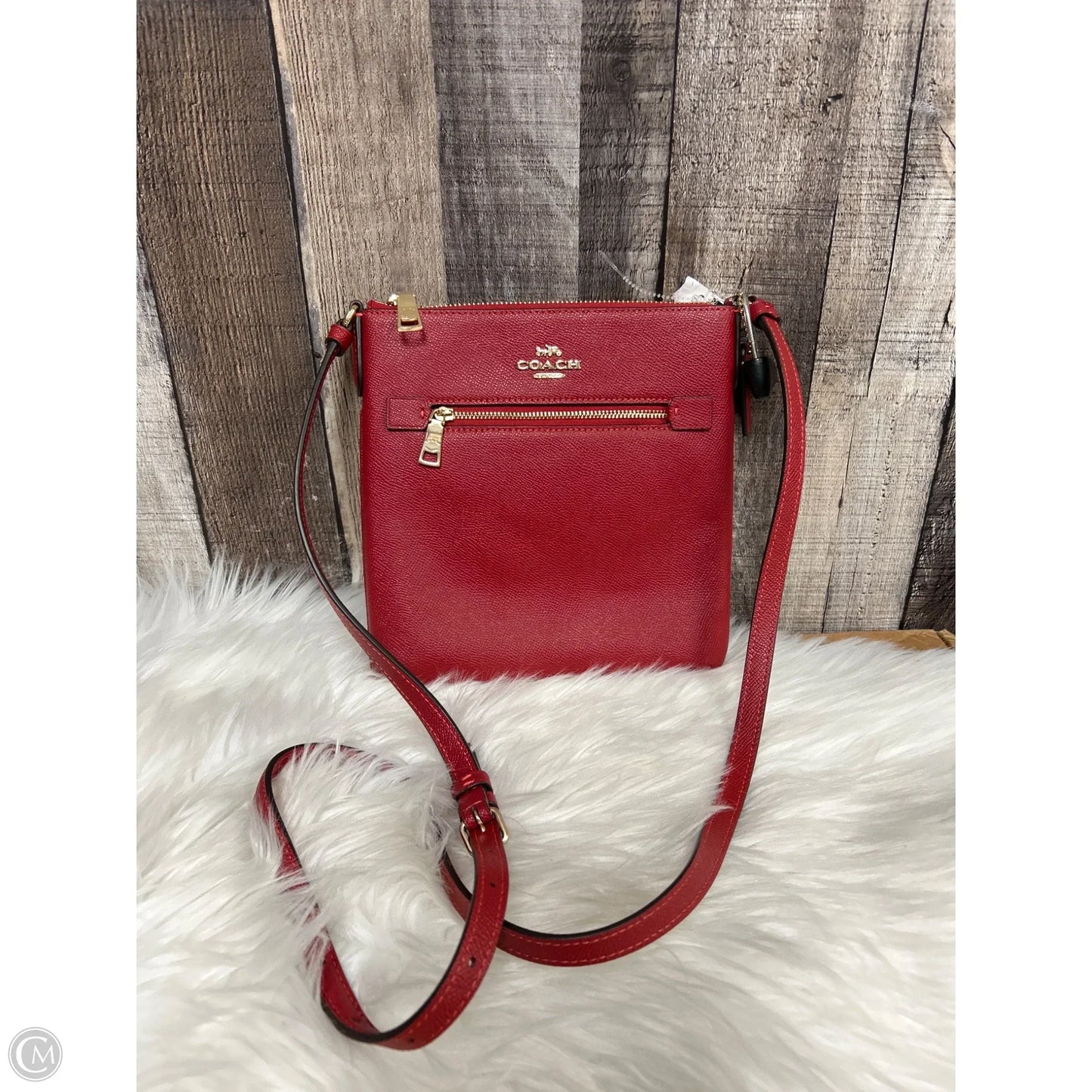 Crossbody Designer By Coach, Size: Small