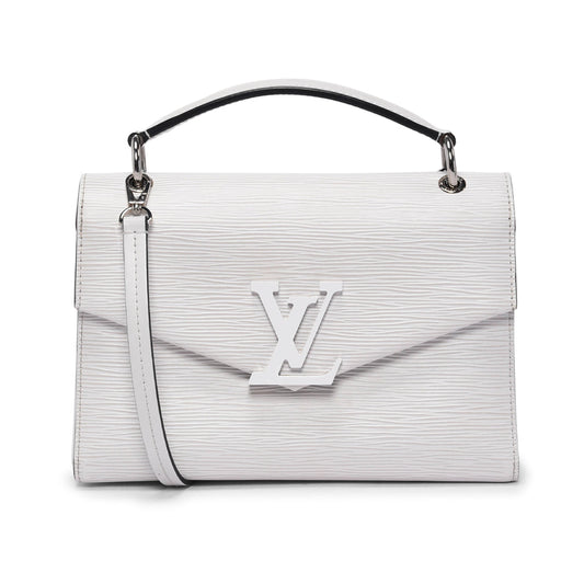 Louis Vuitton White Epi Leather Pochette Grenelle