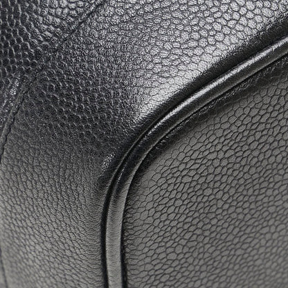 Chanel Coco Mark Caviar Vanity Bag