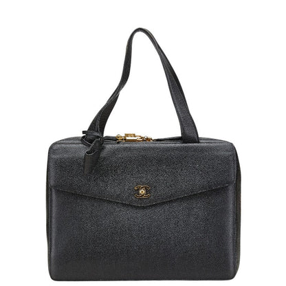 Chanel Coco Mark Caviar Briefcase
